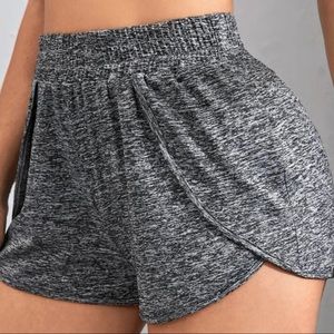 Grey Tulip Hem Shorts